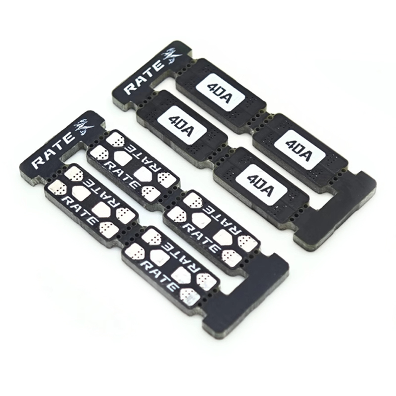 Foxeer Reaper F4 128K 65A Esc - 2 ชุดเครื่องบินรุ่น RC มอเตอร์สายบอร์ดขยายซิลิโคนสีดําลวดอะไหล่สําหรับ 3.5 นิ้ว
