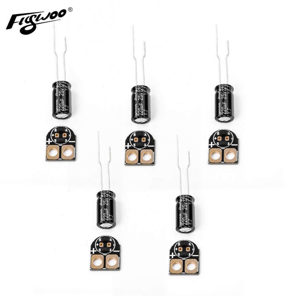 แผงกรองแรงดันไฟฟ้า Flywoo TVS  - Foxeer Reaper F4 128K 65A Esc บทวิจารณ์และราคา