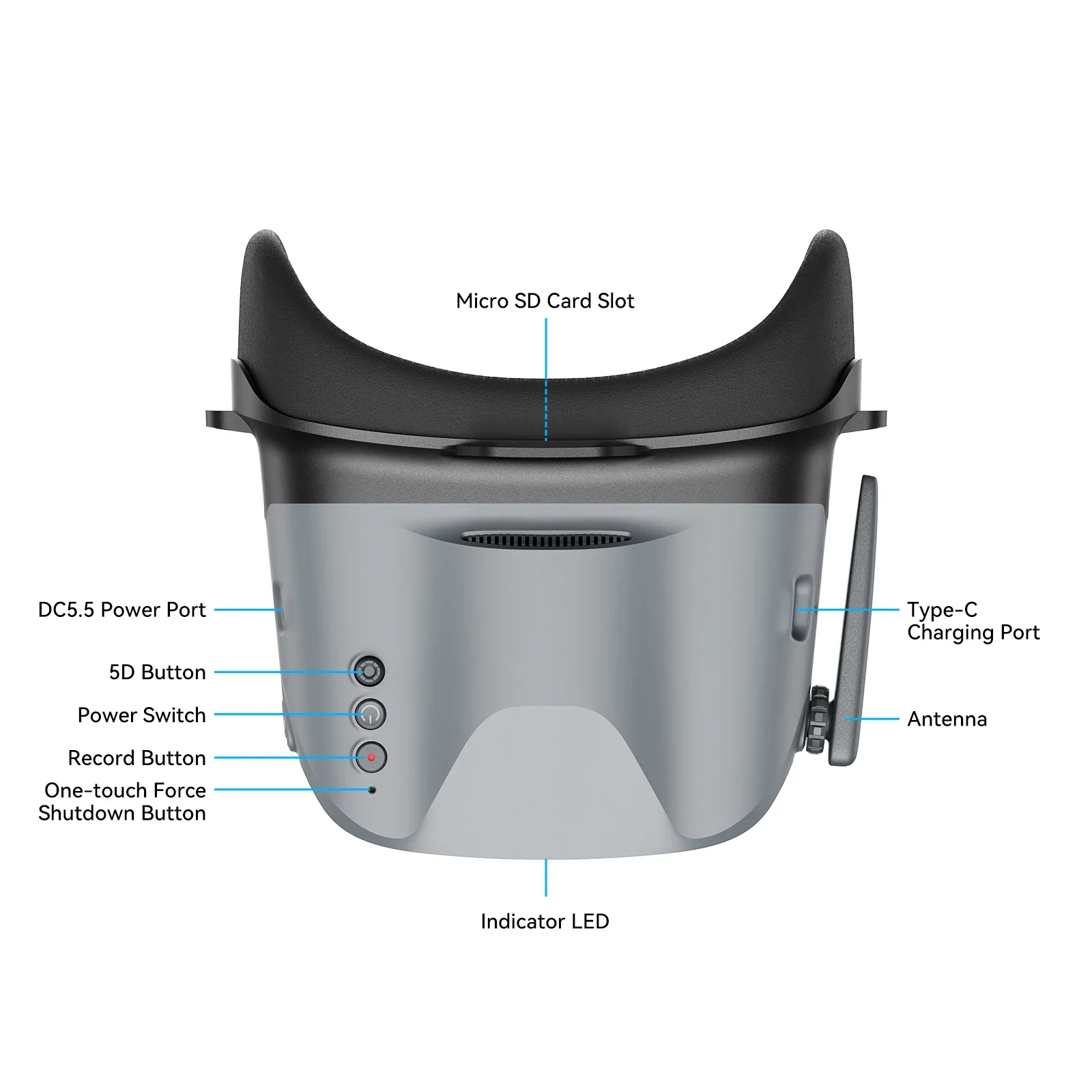 แว่นตา FPV รุ่น BETAFPV VR04 ส - Skyzone Cobra X V2 Fpv Goggles บทวิจารณ์และราคา