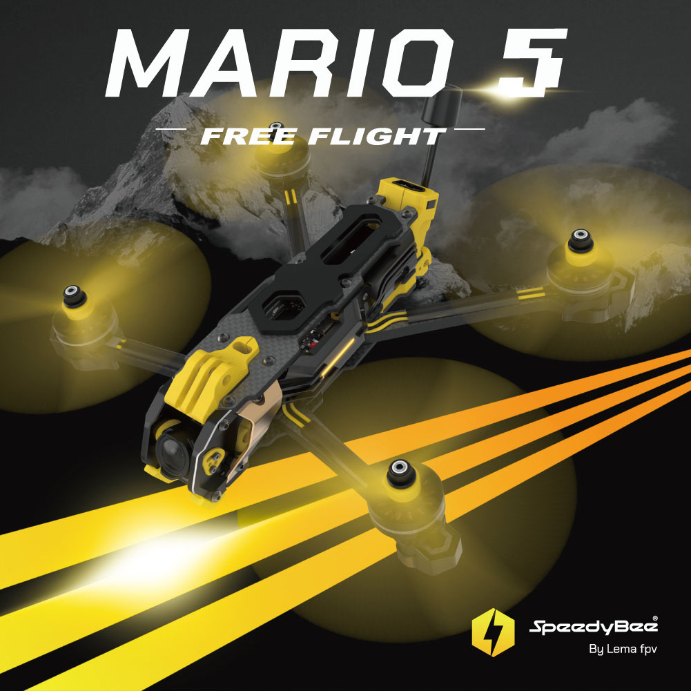 SpeedyBee Mario 5 กรอบ 5 นิ้ว  - Radiomaster Ranger 2.4Ghz Elrs Module บทวิจารณ์และราคา